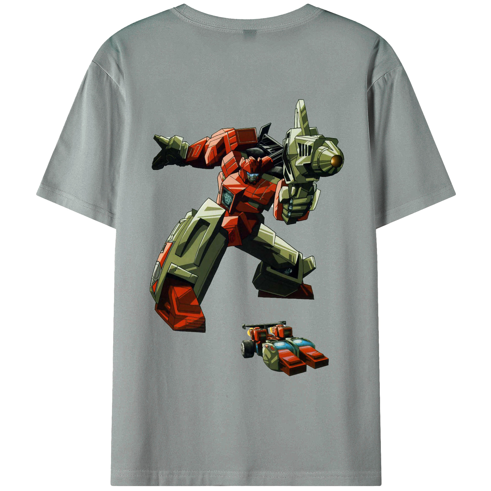 （画像用）  綿100％ メンズ半袖Tシャツ（バックプリント） 通気性
